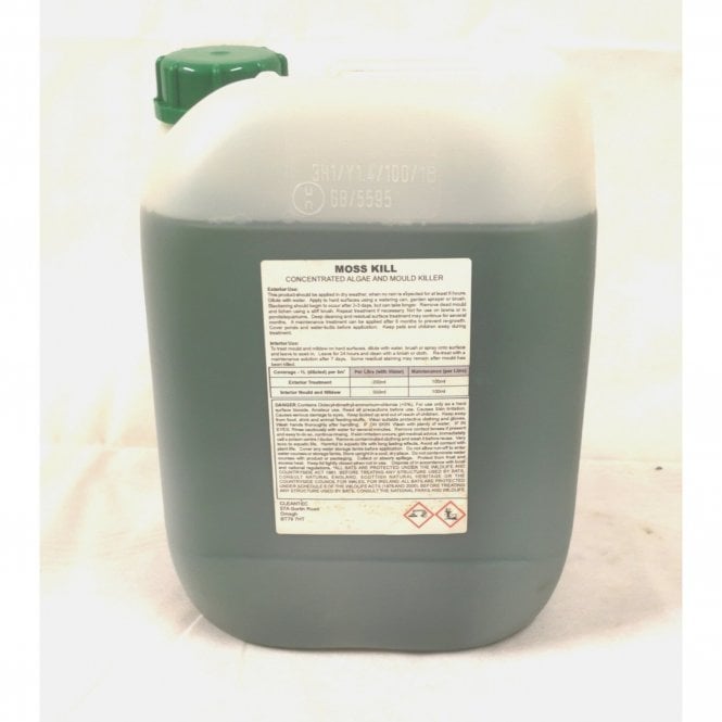 Cleantec Concentrated Algae and Moss Killer Detergent 10L