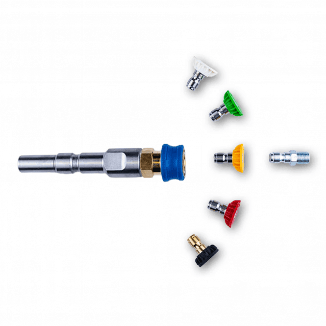 Cleantec Kranzle D12/KEW Spiggot to Mini Quick Release with QR Nozzles