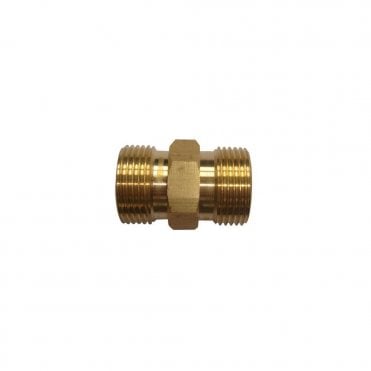 M22/15mm Male X M22/15mm Male Pressure Washer Coupling