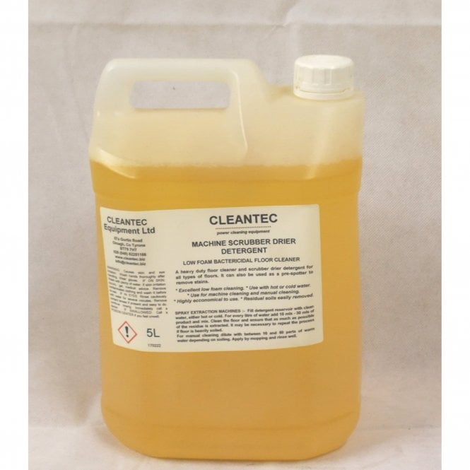 Cleantec Machine Scrubber Drier Detergent 5L