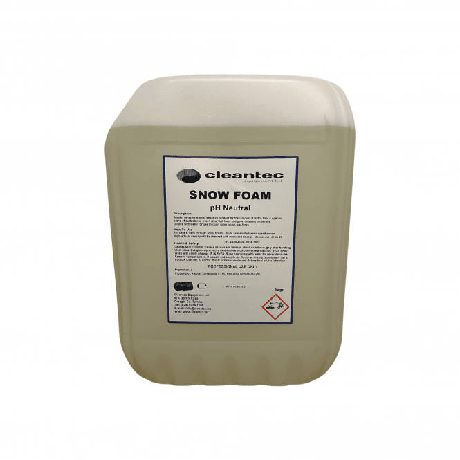 Cleantec Snow Foam Shampoo Detergent 20L