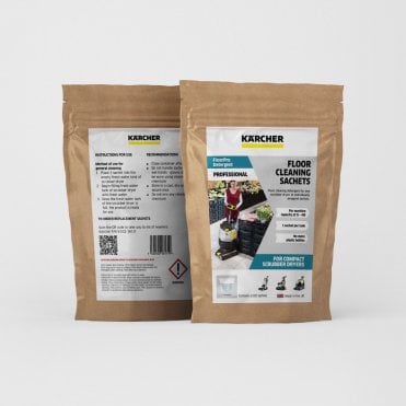 Karcher Floor Cleaning Sachets – 100 Pack for Effortless Cleaning