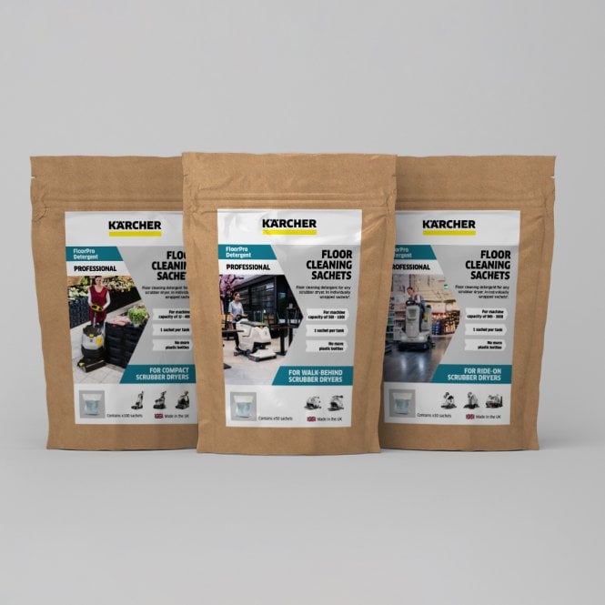 Karcher  Floor Cleaning Sachets – 50 Pack for Effortless Cleaning