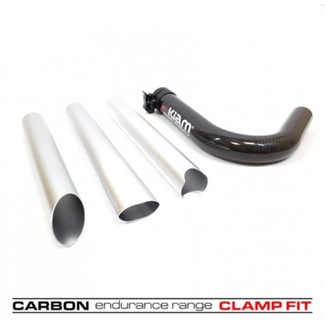 Kiam Clamped Carbon Swan Neck Kit - Gutter Vacuum Accessory Tool Set