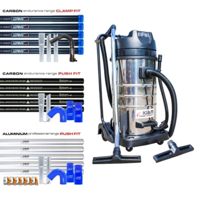 Kiam KV100-3 3600W Gutter Vacuum - Front Entry
