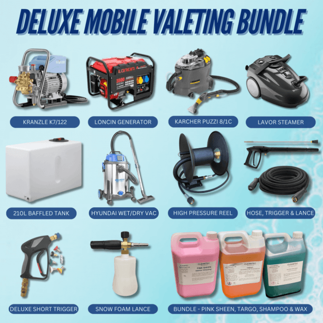 Kranzle Deluxe Mobile Valeting Start-Up Bundle | Complete Van Kit