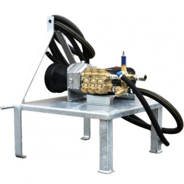 Maxflow Heavy Duty PTO Pressure Washer – Comet Pump 33 LPM 200 BAR Galvanised Frame + Reel