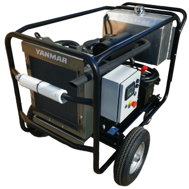 Maxflow Industrial Diesel Pressure Washer – Yanmar 3TNV76 35 LPM Trolley Frame (Electric Start) 