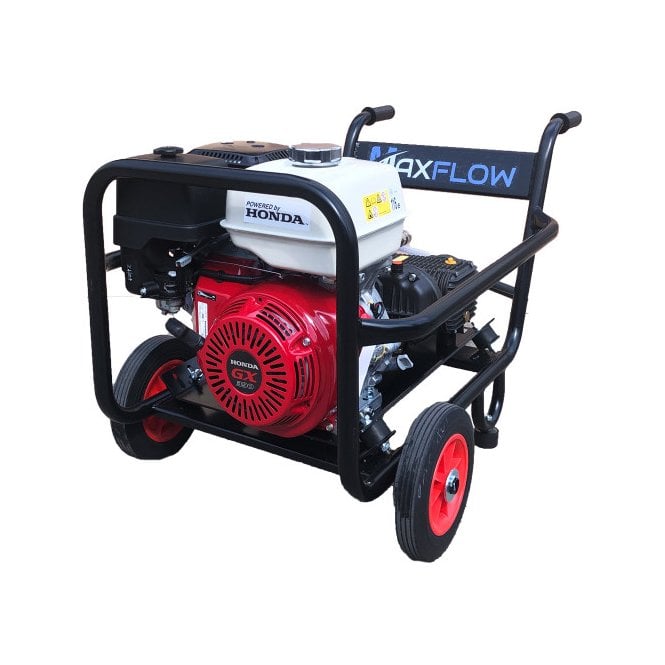Maxflow  Industrial Pressure Washer - Honda GX390 21 LPM Interpump Trolley Frame (Electric Start) 