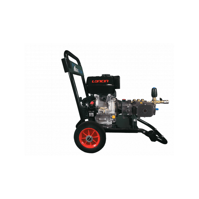 Maxflow  Industrial Pressure Washer - Loncin G420 21 LPM Gearbox Driven Compact Frame 