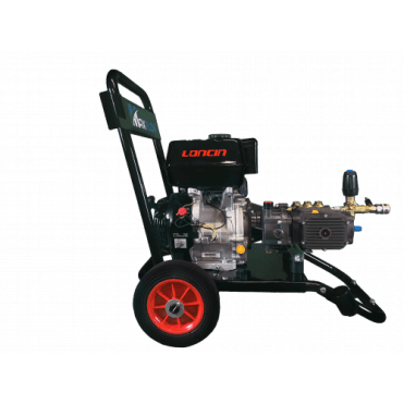 Maxflow Industrial Pressure Washer - Loncin G420 21 LPM Gearbox Driven Compact Frame 