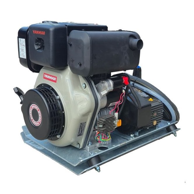Maxflow Industrial Pressure Washer - Yanmar L100-V Comet Pump 18 LPM Skid Frame