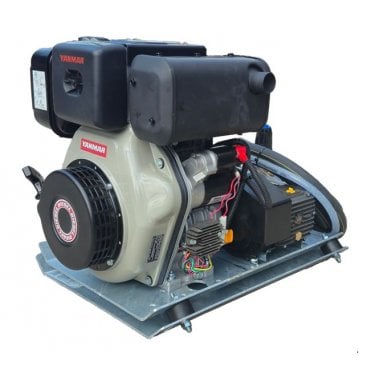 Maxflow Industrial Pressure Washer - Yanmar L100-V Comet Pump 18 LPM Skid Frame