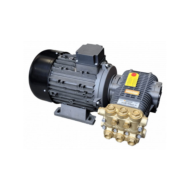 Maxflow Motorpump 5.5KW (7.5HP) [400v Three Phase] 15LPM 200 BAR