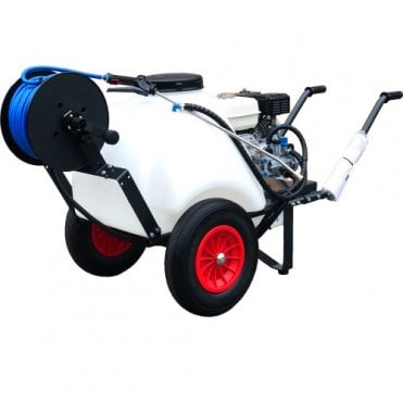 Maxflow Petrol Chemical / Acid Mini Bowser – Honda GX160 12 LPM Trolly Frame + Reel 
