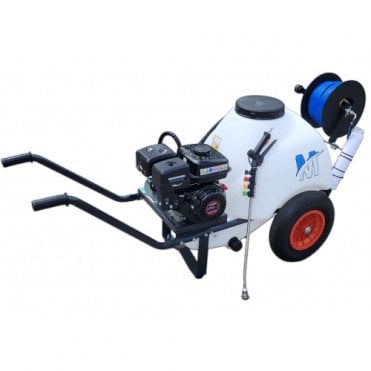 Maxflow Petrol Chemical / Acid Mini Bowser – Loncin G120 12 LPM Trolly Frame + Reel 