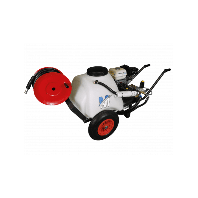 Maxflow  Petrol Mini Bowser – Honda GX200 14 LPM Trolly Frame + Reel 