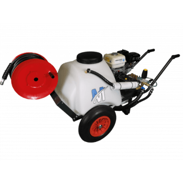 Maxflow Petrol Mini Bowser – Honda GX200 14 LPM Trolly Frame + Reel 