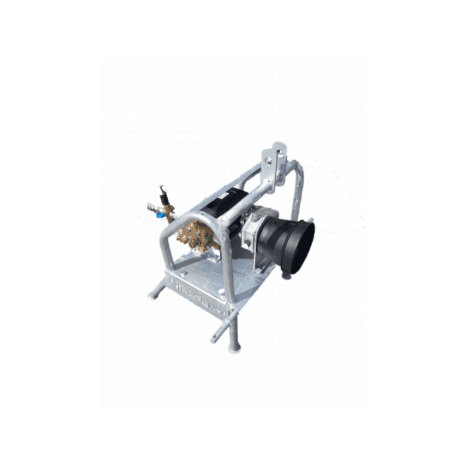Maxflow  PTO Gearbox Type Pressure Washer – Hawk Pump 2:1 Gearbox 25 LPM 250 BAR Galvanised Frame
