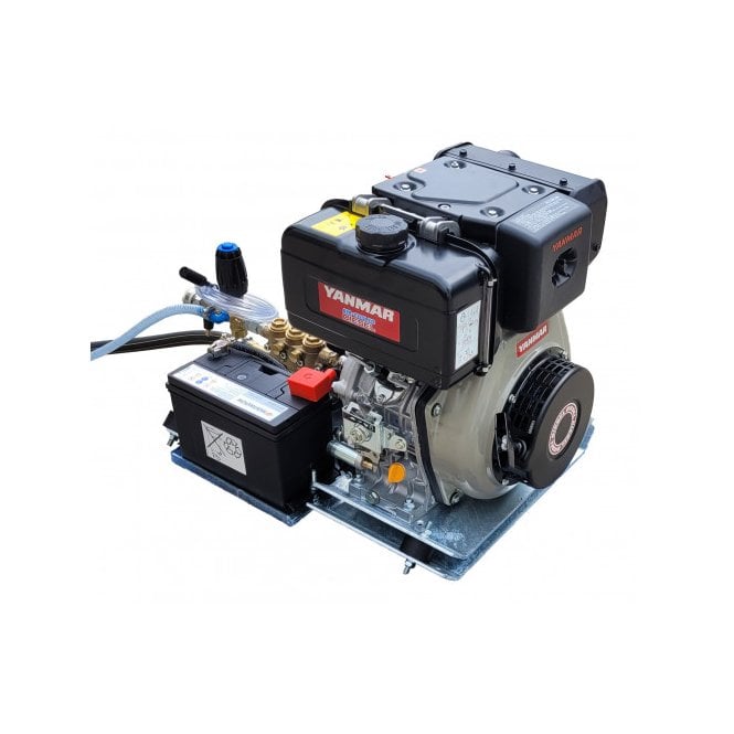 Maxflow YANMAR, 3000PSI @15LPM (COMET) BELT DRIVE SKID FRAME