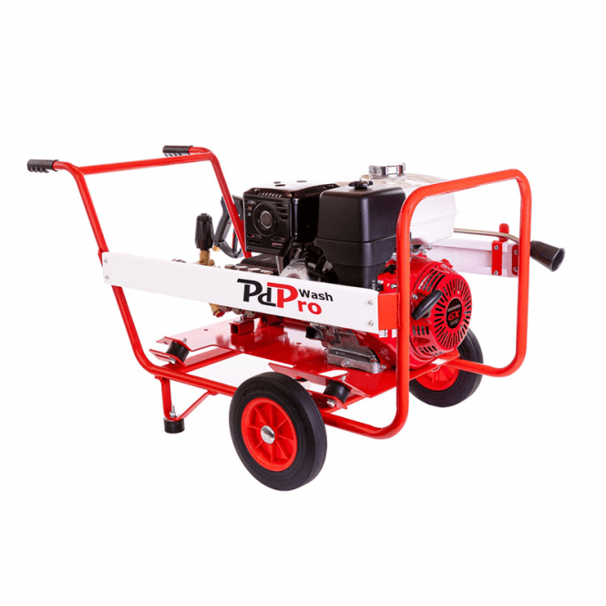 PdPro Honda GX390 3000 PSI 21L/min Petrol A&R PUMP Pressure Washer – Red Frame (PW392-HTA)